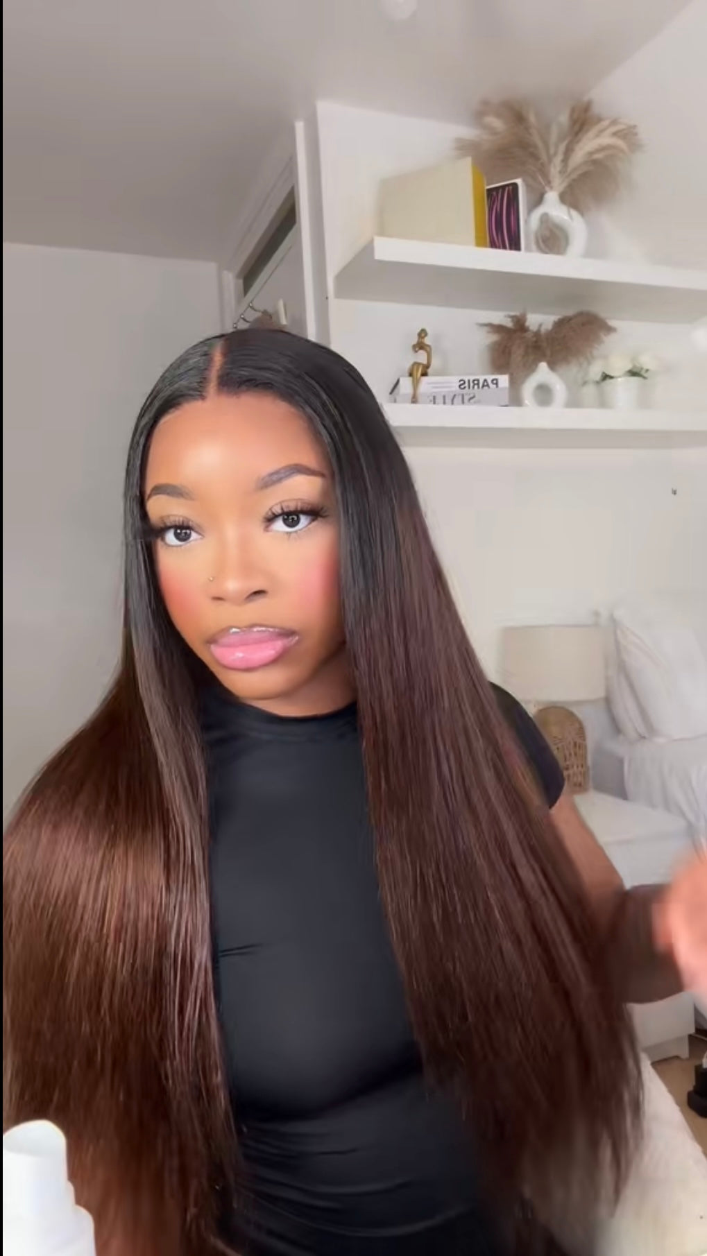 Black/Brown Wig